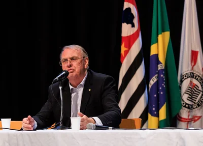 Osmar Stabile, presidente do Corinthians