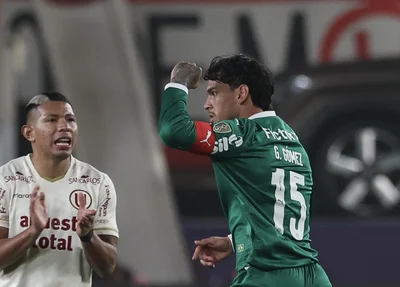 Palmeiras goleia Universitario no 1° jogo das oitavas da Libertadores