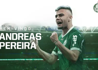Palmeiras oficializa a contratação de Andreas Pereira