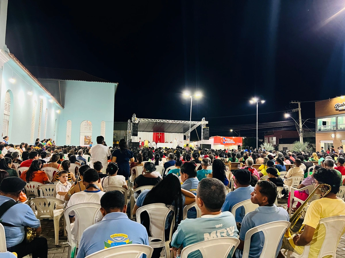 População no festejo