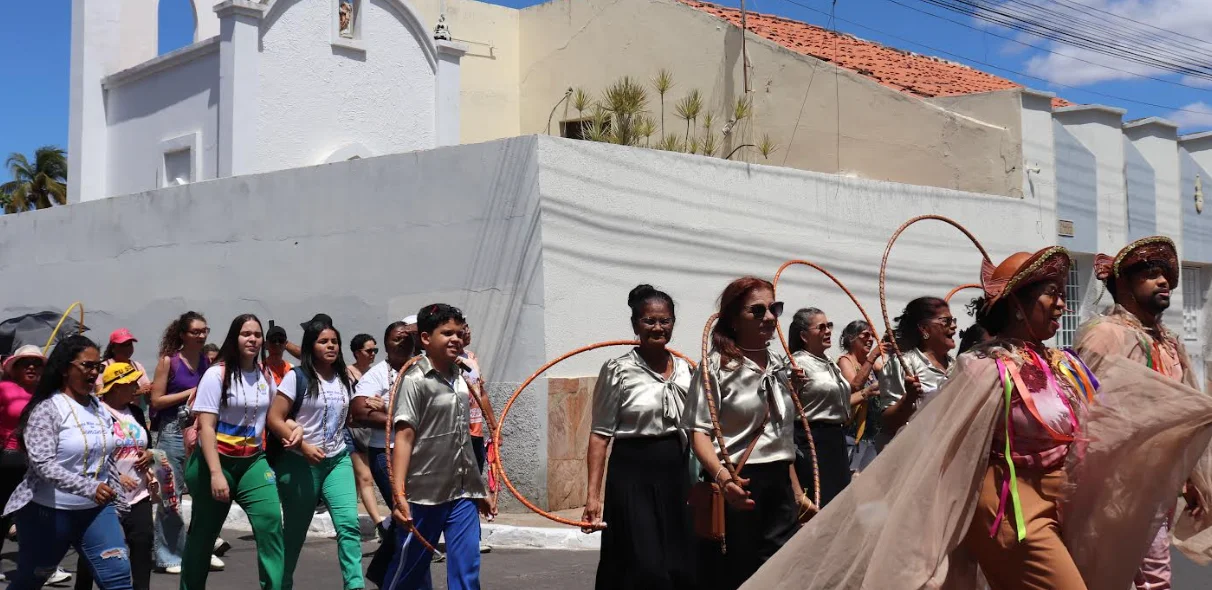 População participou da caminhada