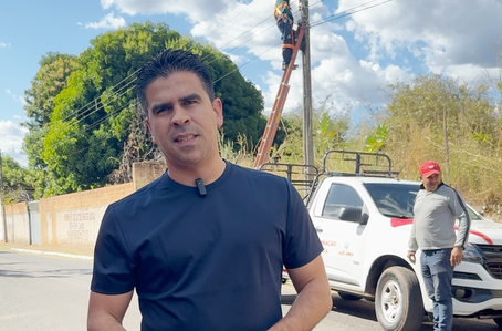 Prefeito Belauto Bigode fala sobre iluminação pública no município