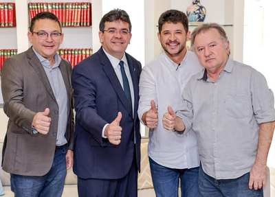 Prefeito Luciano Barreto se reuniu com o governador Rafael Fonteles
