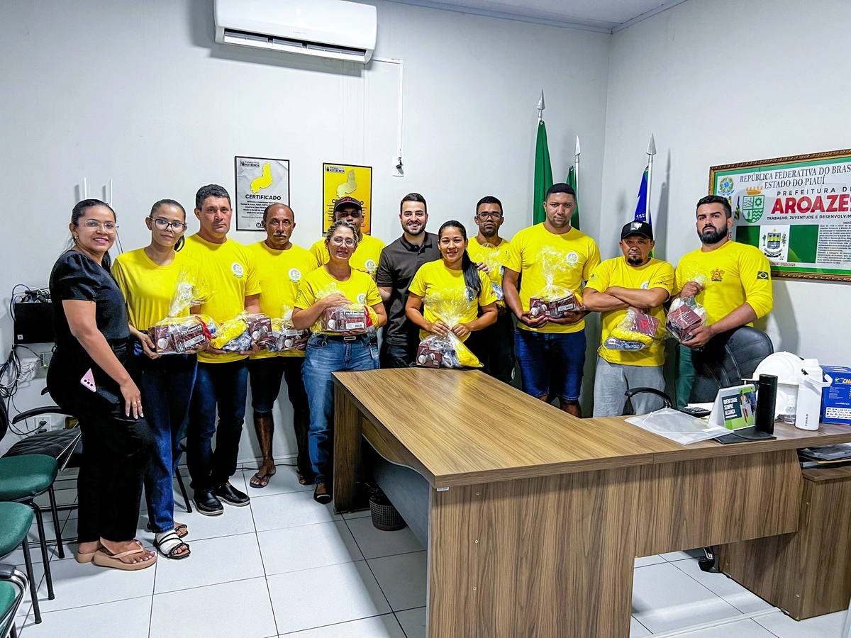 Prefeitura de Aroazes entrega novos EPIs para Brigada Municipal de Incêndio