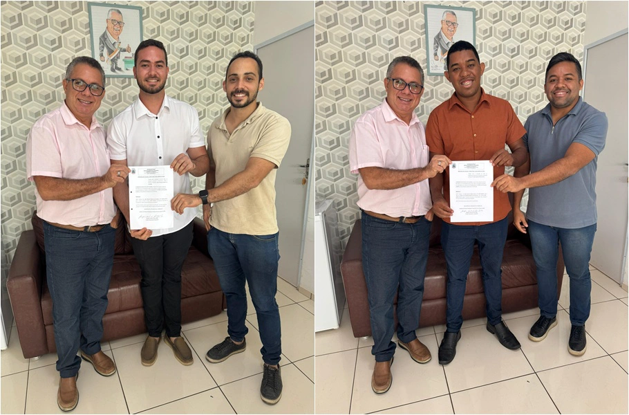 Prefeitura de Nazária reforça equipe com novas nomeações na Juventude e Infraestrutura