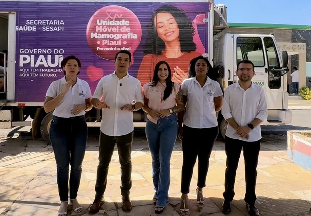 Prefeitura de Uruçuí inicia atendimento da Carreta da Mamografia em parceria com a Sesapi