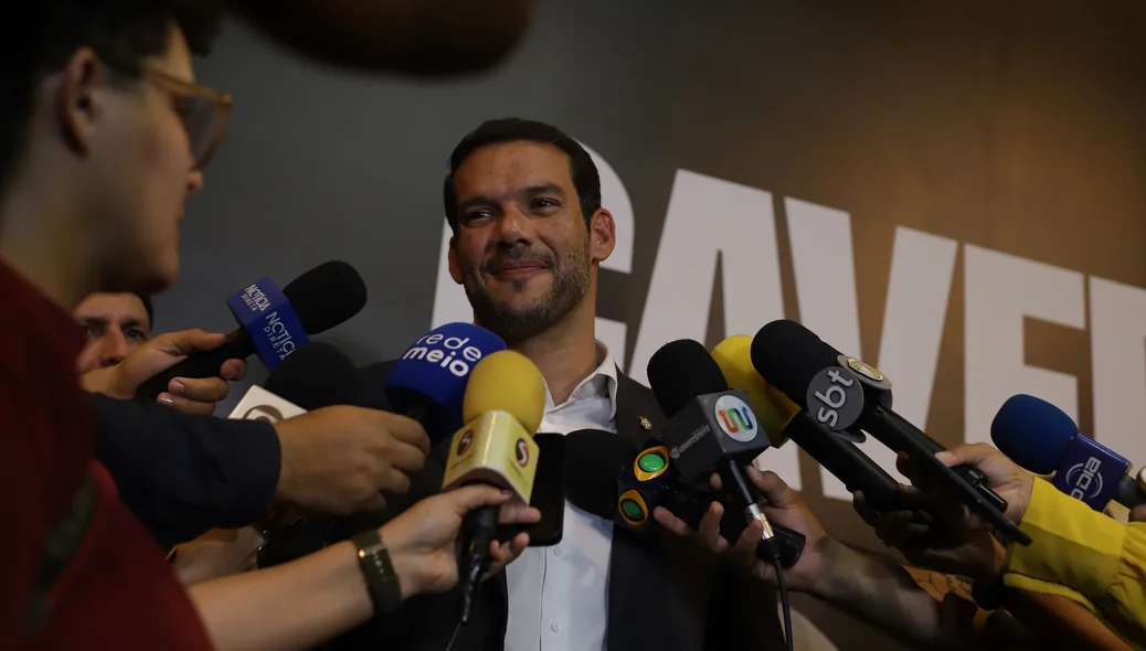 Presidente da CBF Samir Xaud