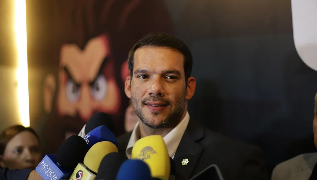 Presidente da CBF Samir Xaud