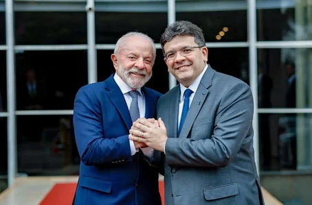Presidente Lula e Rafael Fonteles