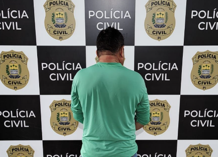 Preso pela Polícia Civil do Piauí