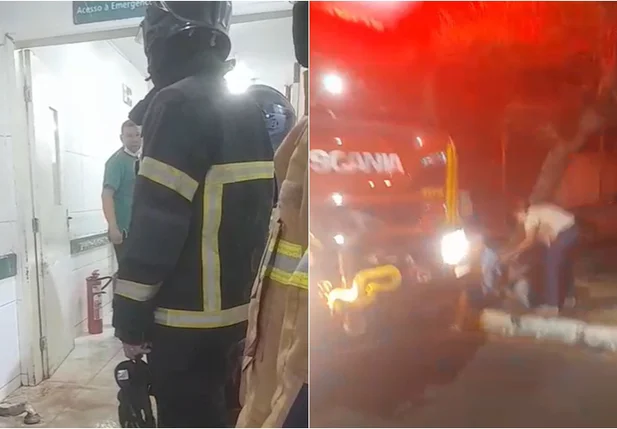 Princípio de incêndio atinge UPA do Promorar