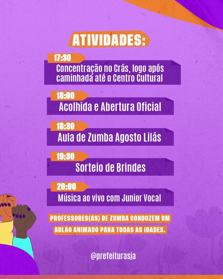 Programação do evento