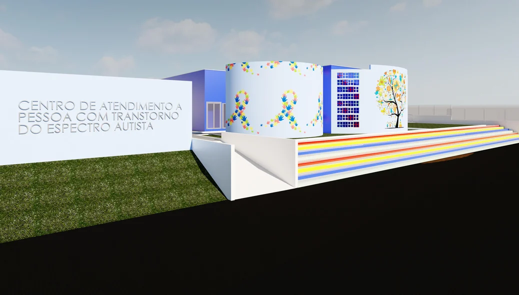 Projeto arquitetônico do Centro de Atendimento ao Autista