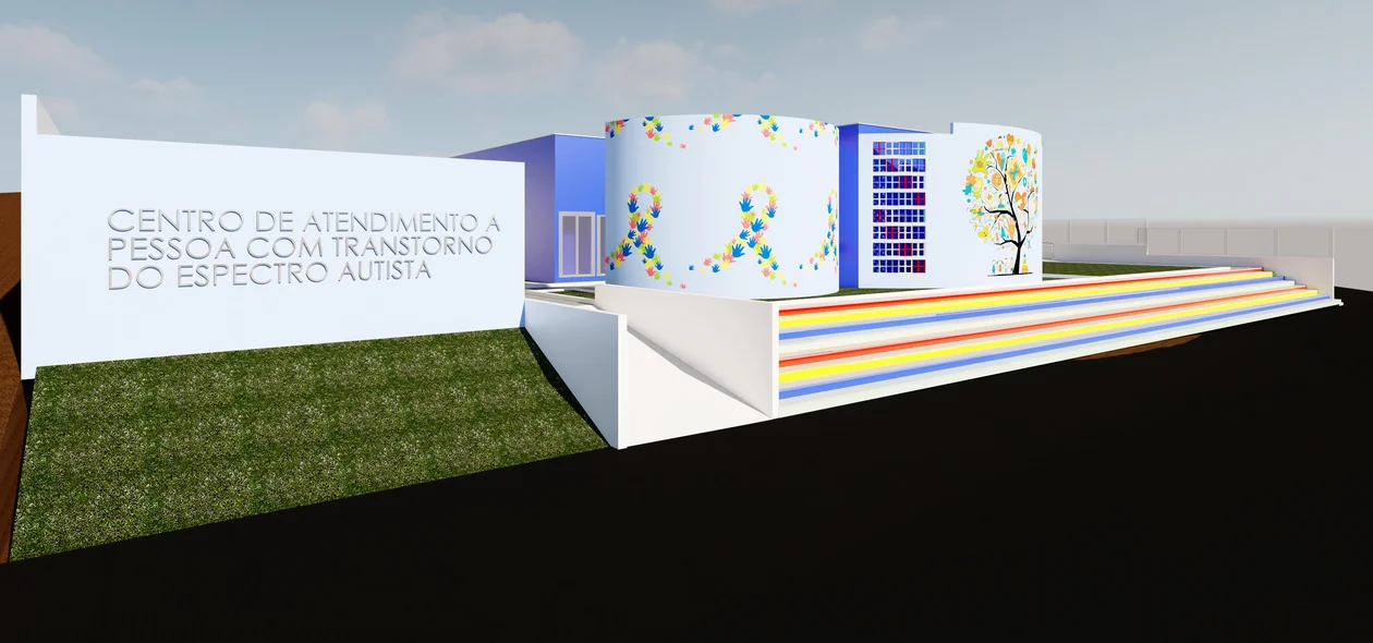 Projeto arquitetônico do Centro de Atendimento ao Autista