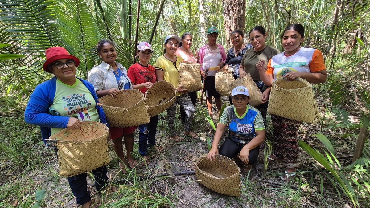 Quebradeiras de coco no Piauí