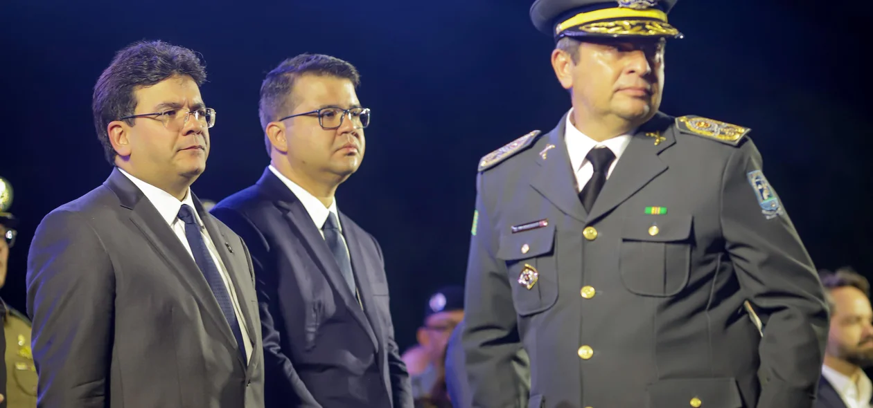 Rafael Fonteles, Chico Lucas e Scheiwann Lopes