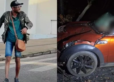 Reginaldo Pereira dos Santos foi atropelado por um carro modelo MINI Cooper S