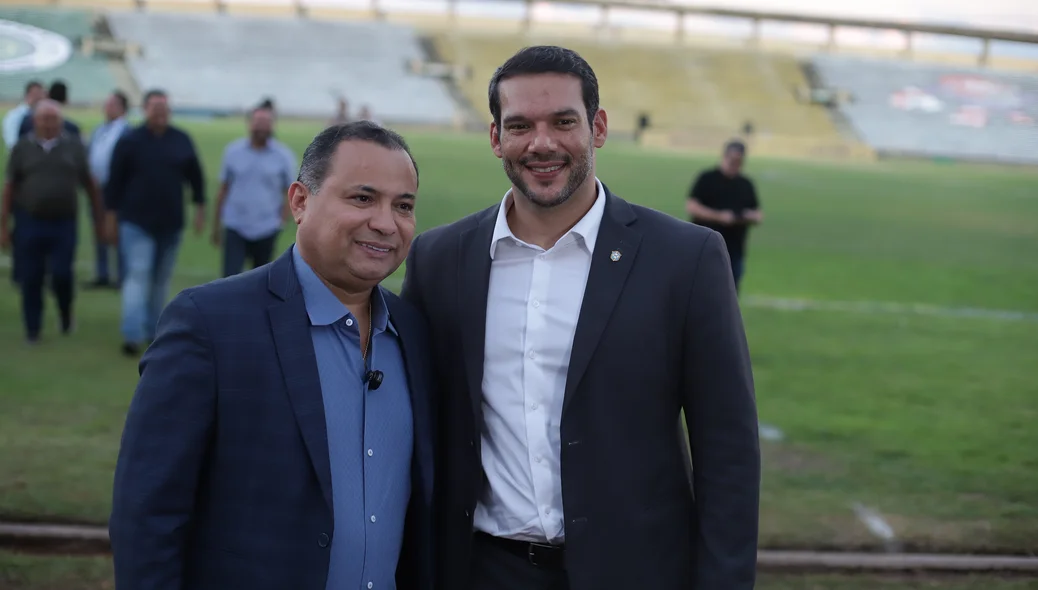 Samir Xaud e Evaldo Gomes