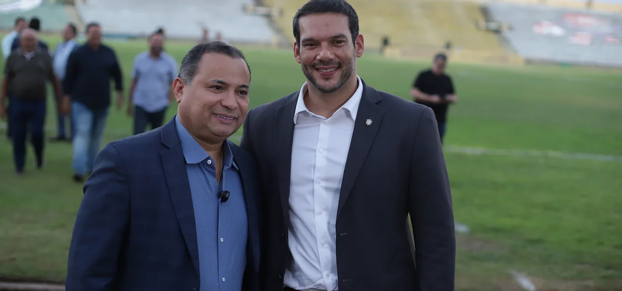 Samir Xaud e Evaldo Gomes
