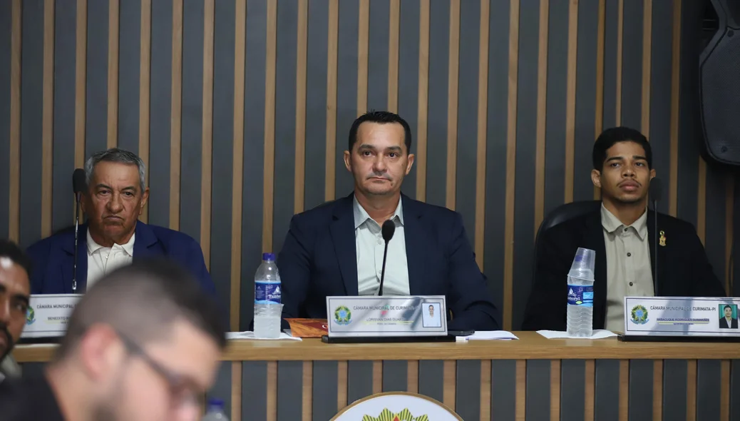 Sessão extraordinária da Câmara Municipal de Curimatá