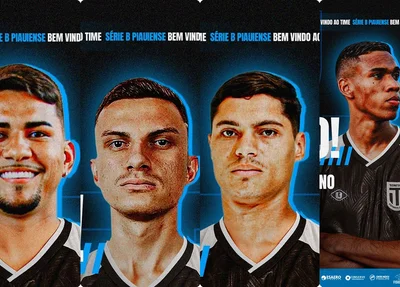 Vinícius, Ray, Fábio Ferreira e William Salvino