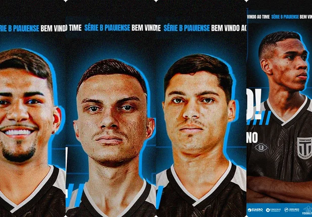 Vinícius, Ray, Fábio Ferreira e William Salvino
