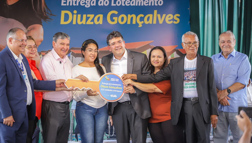 Wellington Dias, Rafael Fonteles e Sílvio Mendes estiveram no evento
