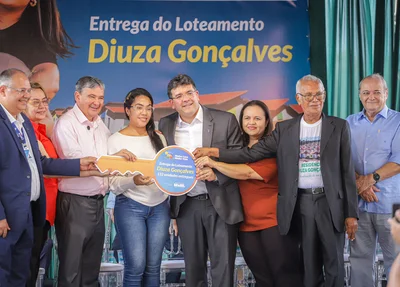 Wellington Dias, Rafael Fonteles e Sílvio Mendes estiveram no evento