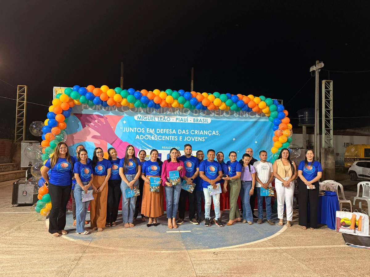 1º Fórum Comunitário do Selo Unicef em Miguel Leão