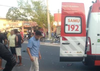 Acidente entre carro e moto deixa homem morto na Avenida Valter Alencar em Teresina