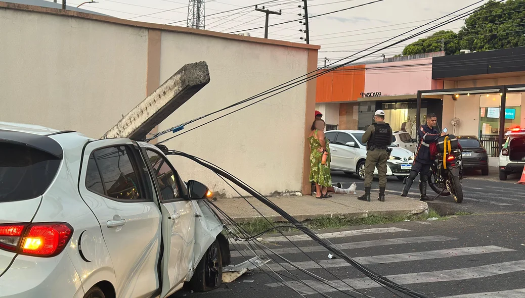 Acidente na zona leste de Teresina