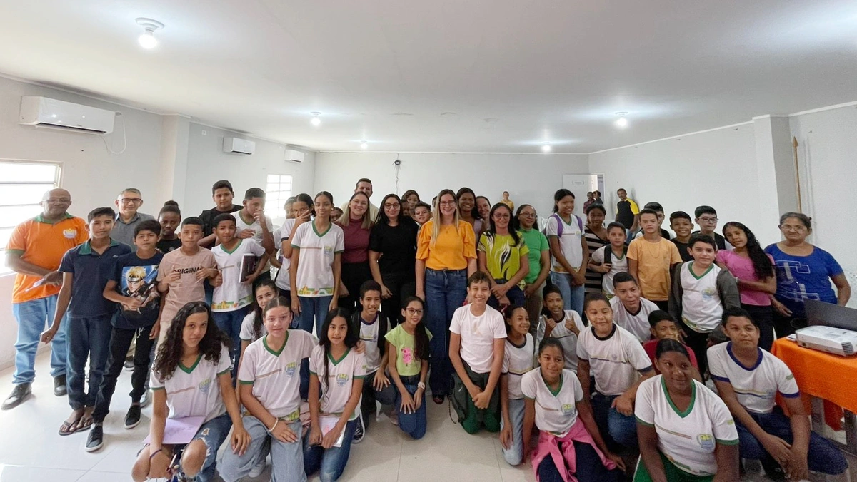 Alunos da rede pública de São Gonçalo do Piauí