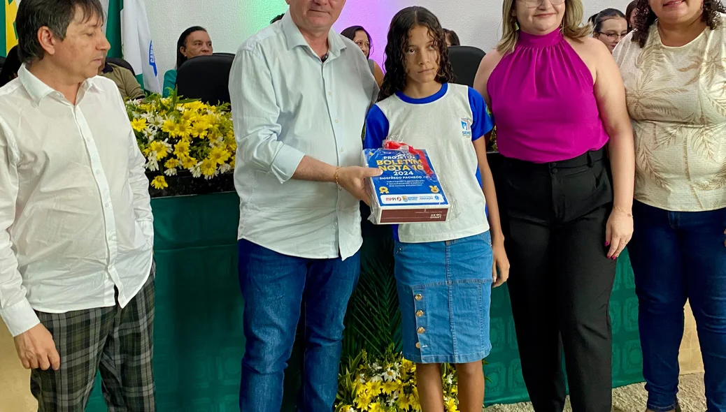Alunos de Sigefredo Pacheco são premiados no projeto Boletim Nota 10