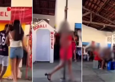 Alunos montam 'motel' e simulam sexo em gincana escolar no Maranhão