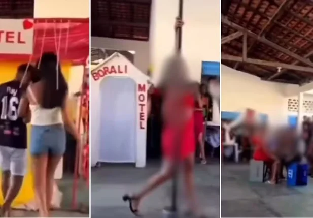 Alunos montam 'motel' e simulam sexo em gincana escolar no Maranhão