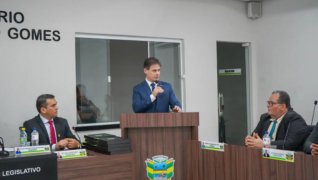 Após receber a homenagem, Severo Eulálio destacou a alegria de se tornar oficialmente cidadão unionense