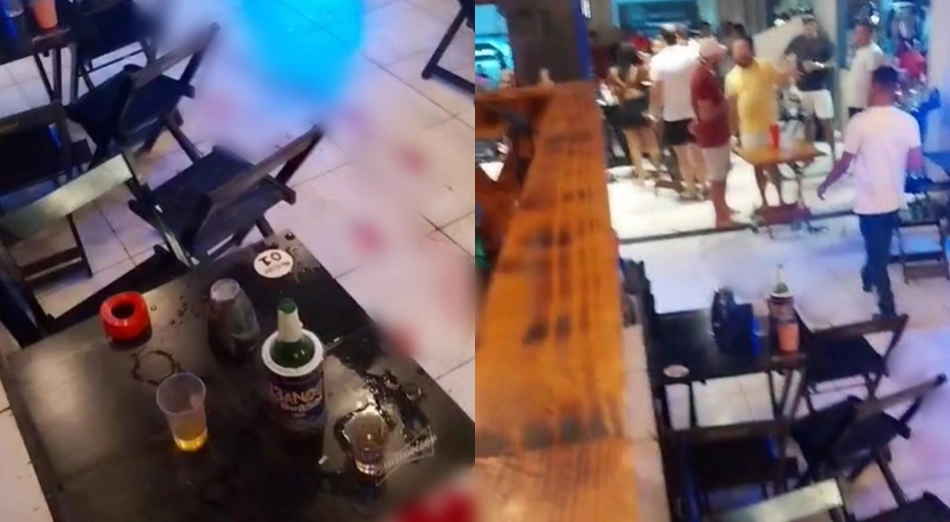 Arma disparou acidentalmente no restaurante Bariloche