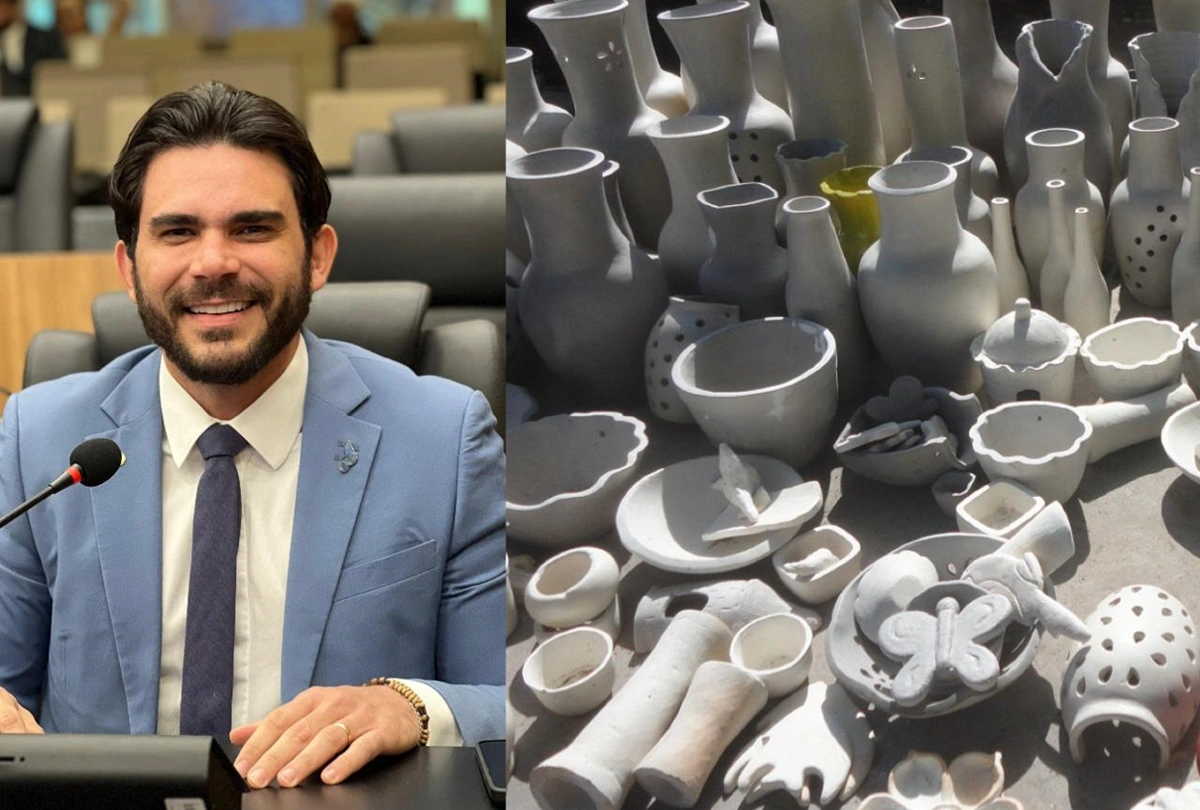 Artesanato em argila branca de Floriano é reconhecido como patrimônio cultural após projeto de Dr. Marcus Vinícius