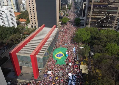 Ato na Avenida Paulista