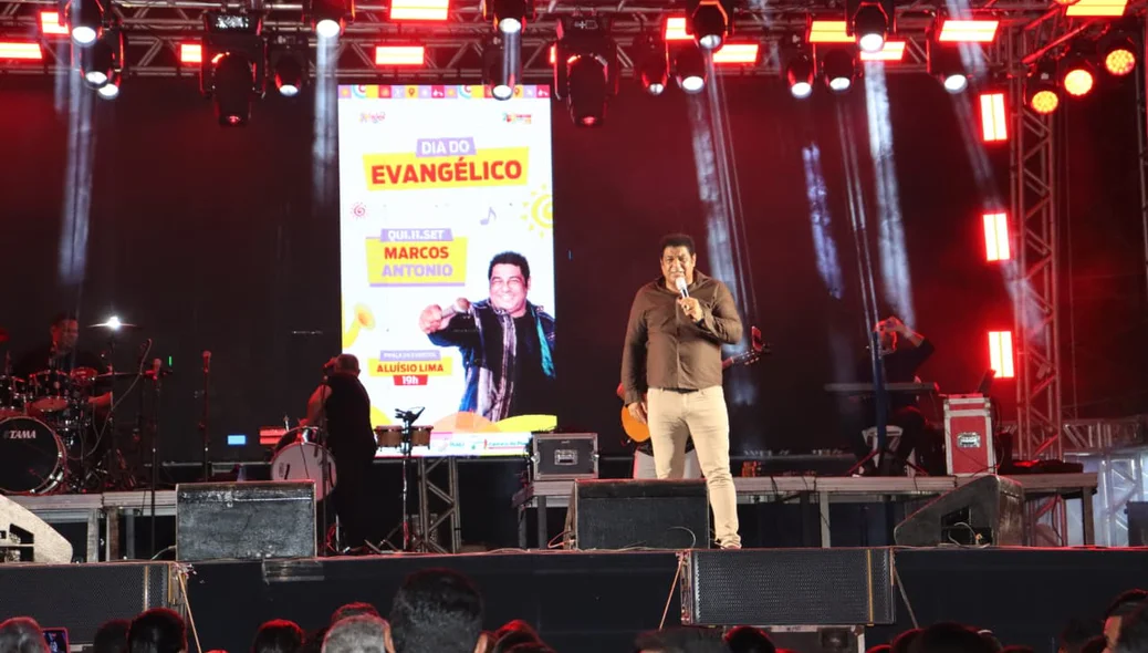 Atrações musicais marcaram presença no evento