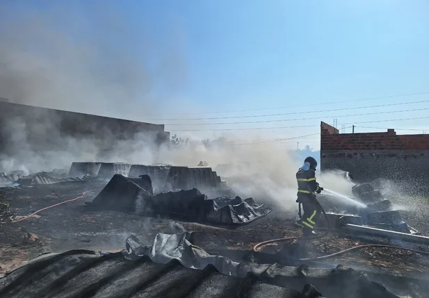 Atuação do Corpo de Bombeiros em Parnaíba