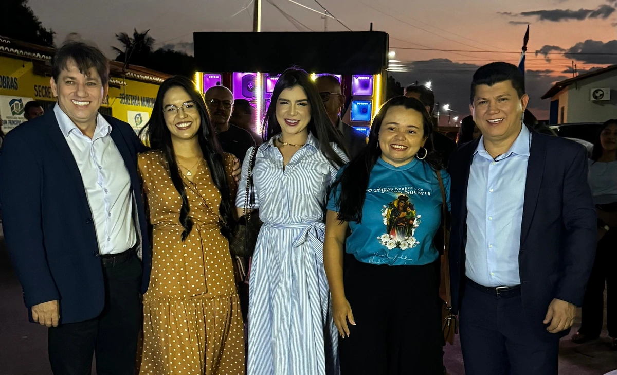 Autoridades nos festejos
