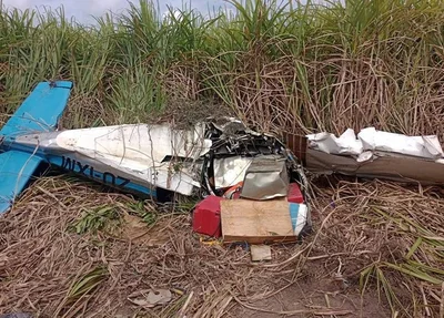 Avião cai em Alagoas
