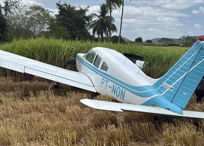 Avião que transportava o prefeito Cícero Lucena