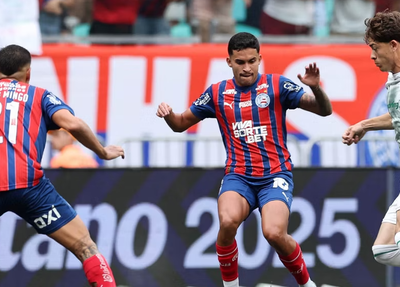 Bahia derrotou o Palmeiras neste domingo (28)