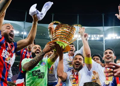 Bahia goleia Confiança novamente e é campeão da Copa do Nordeste