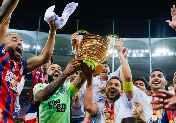 Bahia goleia Confiança novamente e é campeão da Copa do Nordeste