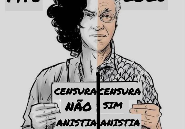 Caetano Veloso defendeu a anistia no fim da ditadura militar brasileira