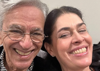 Caetano Veloso e Paula Lavigne