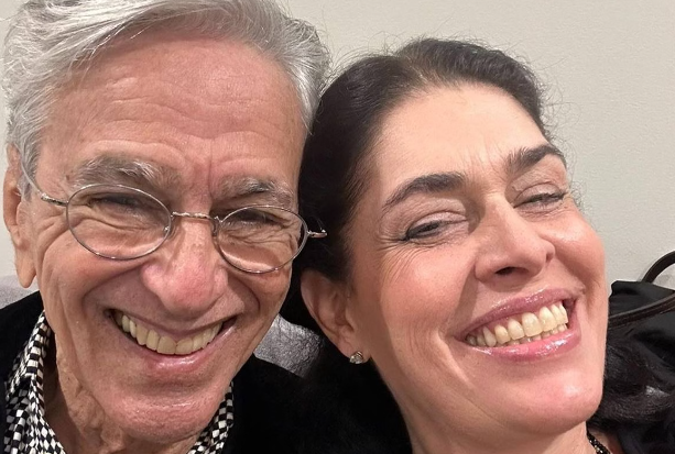 Caetano Veloso e Paula Lavigne